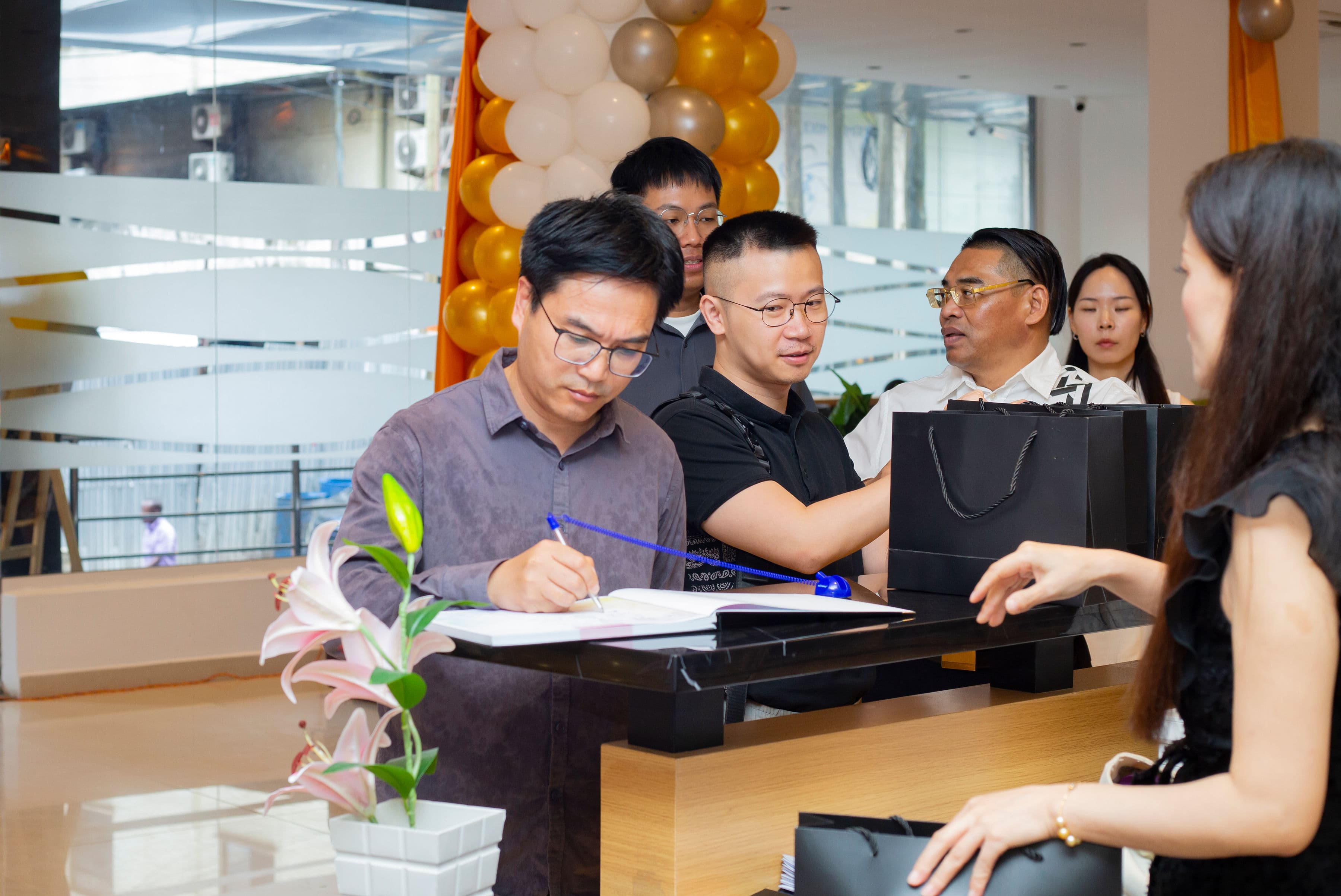 Corporate event hall